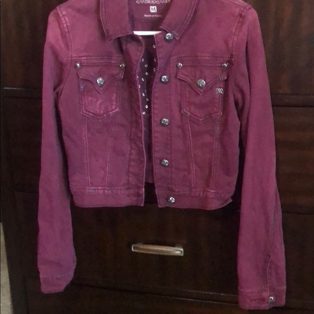 Miss Me Jacket (Wine color)